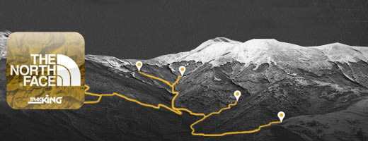 The North Face launch new TracKING app for iOS