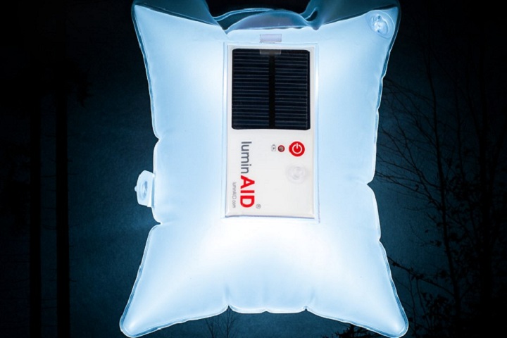 LuminAID : an innovative, solar-powered inflatable light