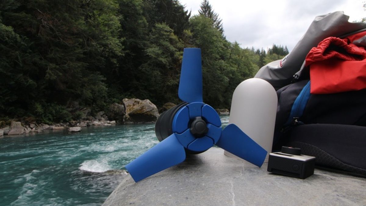 Estream: a portable water power generator for your electronic devices