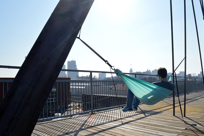 The Grom hammock from RADD, now on Kickstarter