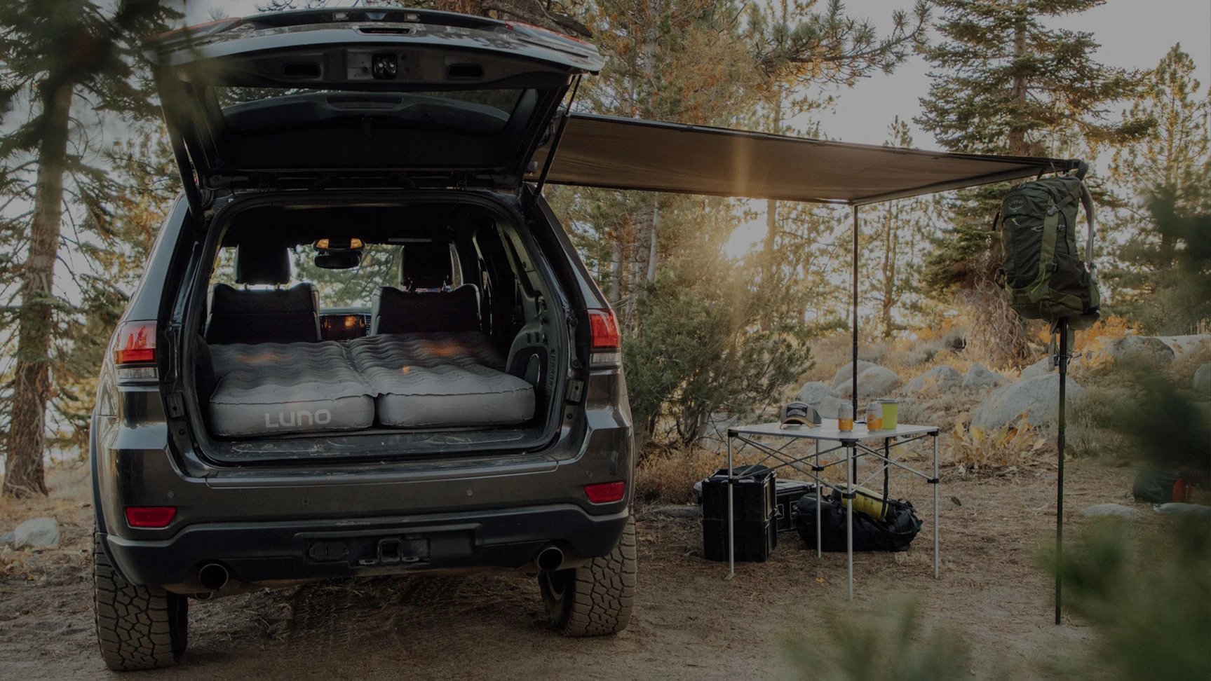 Turn Your Car into a Camper with the Luno 2.0