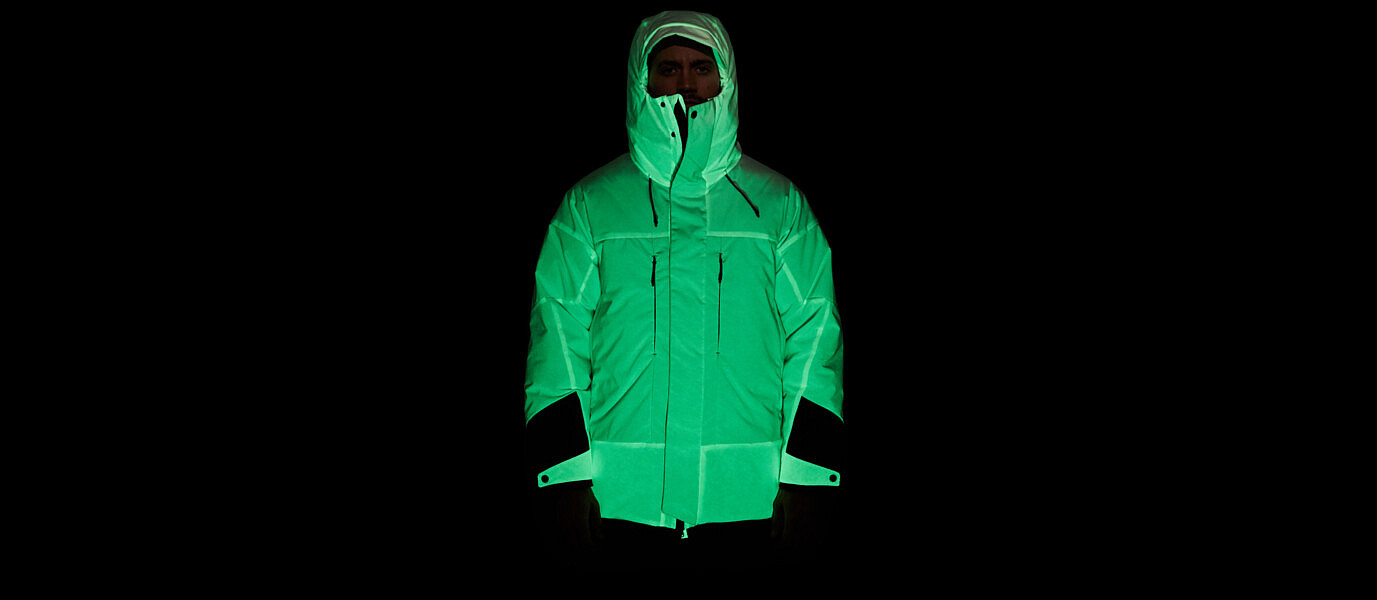 Solar Charged Puffer Jacket
